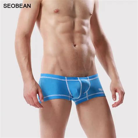 New Sexy Low Waist Men Swimwear Sunga Patchwork Fresh Yellow Black