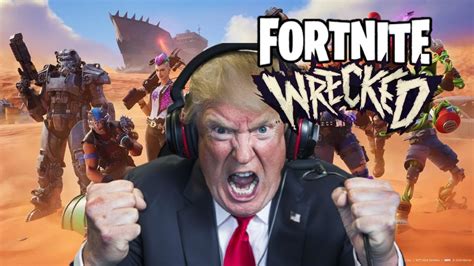 Us Presidents Play The New Fortnite Season Fortnite Battle Royale Chapter 5 Season 3 Wrecked