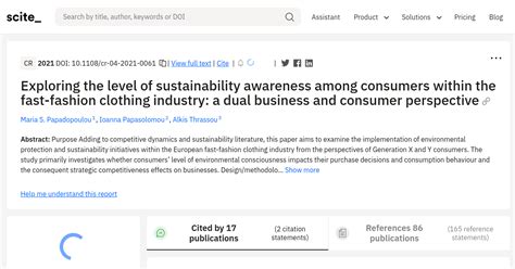 Exploring The Level Of Sustainability Awareness Among Consumers Within