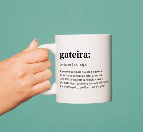 Caneca Quem Gosta De Gato Elo Produtos Especiais