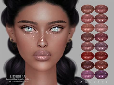 The Sims Resource Lipstick A Mod Makeup Sims Cc Makeup Glam