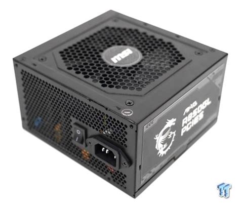 MSI MAG A850GL 850 Watt 80 PLUS Gold ATX 3 0 PSU Review