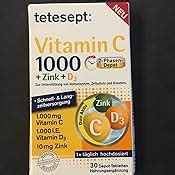 tetesept Vitamin C 1000 Zink D3 Nahrungsergänzungsmittel zur