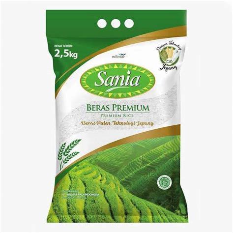 Beras Sania Premium 2 5kg Lazada Indonesia