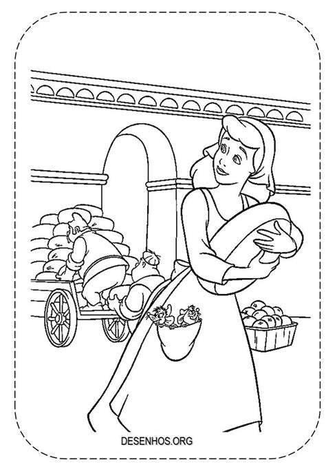 Desenhos Da Cinderela Para Colorir Https Desenhos Org Cinderela