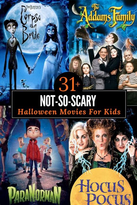 31 Not-So Scary Halloween Movies for Kids | Halloween movie night, Halloween movies kids ...