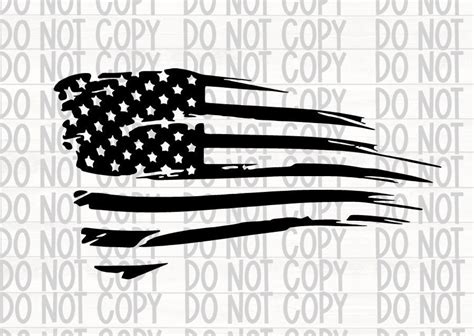 Rugged American Flag Svg Rugged Flag Svgamerica Svg Etsy