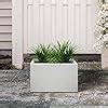 Amazon Kante 19 5 L Rectangular Pure White Lightweight Concrete