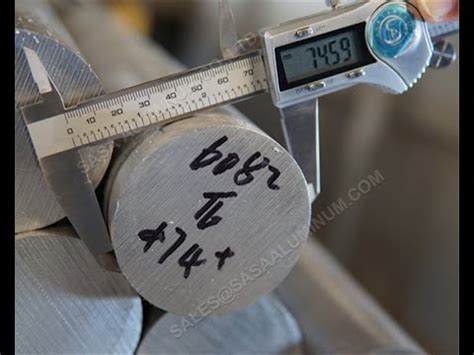 6082 T6 ALUMINUM ROUND BAR SASA ALUMINUM CO LTD YouTube