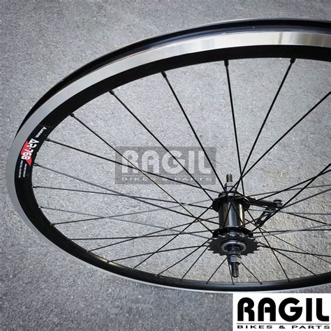 WHEELSET SEPEDA 700C ARAYA AR768 700 C VELG RIM RIMS HUB TORPEDO JARI