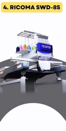 Ricoma Swd Series Single Head Embroidery Machine At Rs Single