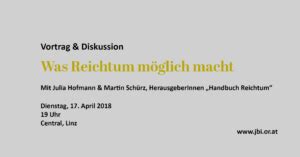 Was Reichtum möglich macht Marie Jahoda Otto Bauer Institut