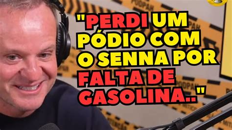 Rubinho Fala Sobre Rela O Ayrton Senna Podpah Youtube