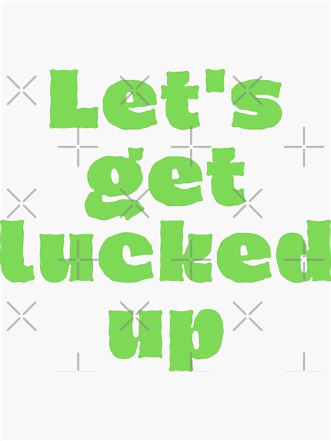 Let S Get Lucked Up Minimalistic Designer Product St Patrick S Day