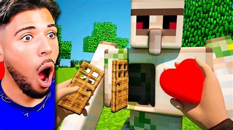 Le MINECRAFT REALISTE X99999 ANIMATION INCROYABLE YouTube