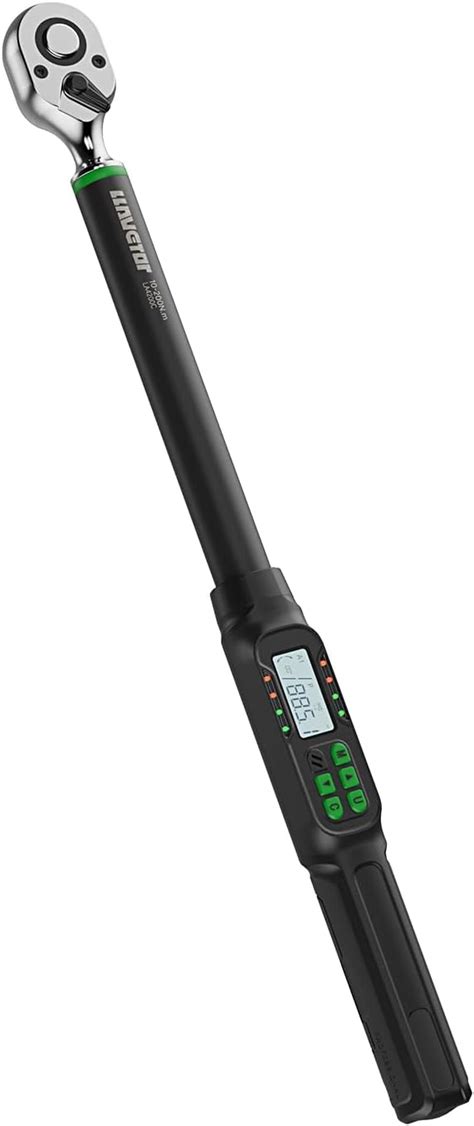 Llavetor Inch Drive Digital Torque Wrench With Angle Ft