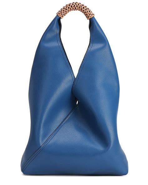 Tiffany Fred Paris Smooth Leather Tote Women S Blue Ebay