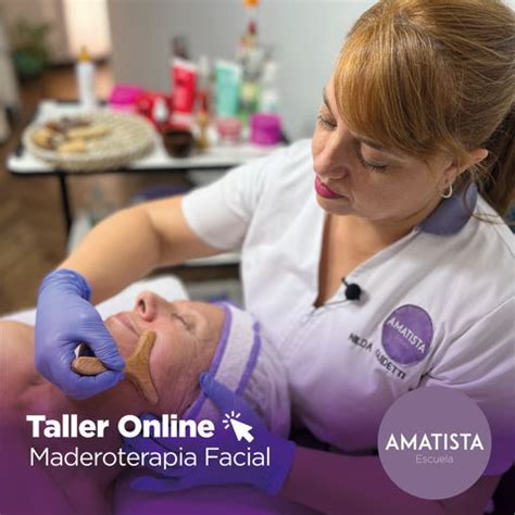 TALLER ONLINE MADEROTERAPIA FACIAL Amatista Escuela