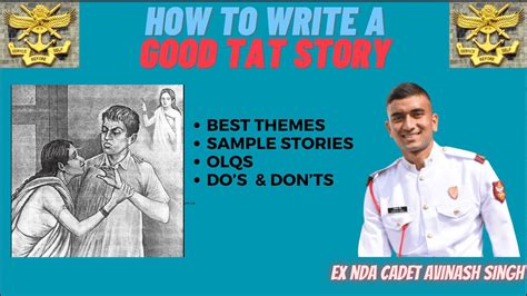 How To Write A Good Story In Ppdt And Tat Ssb Ssbprepration Youtube