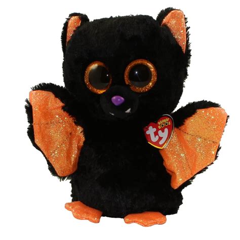 Ty Beanie Boos Echo The Bat Glitter Eyesmedium Size 9 Inch