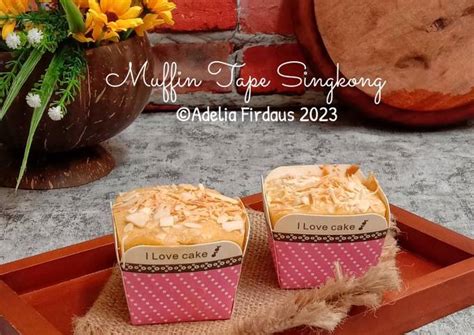 Resep Muffin Tape Singkong Oleh Adelia Firdaus Cookpad