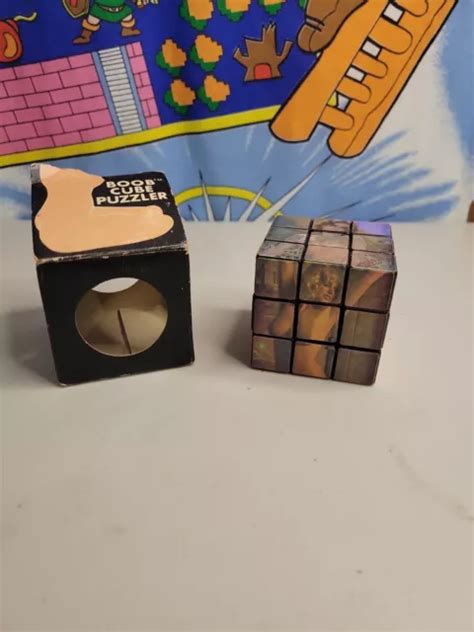 RUBIKS CUBE ORIGINAL Rubiks Cube Boxed 1981 Vintage Rubics Puzzle