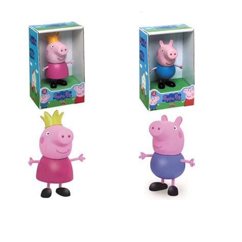 Peppa Pig E George Kit Brinquedo Boneca Peppa Originais Elka Shopee