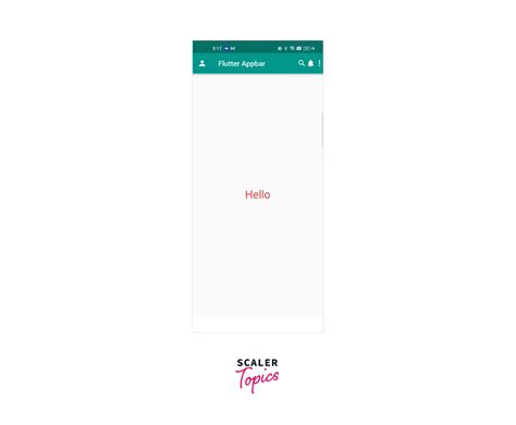 How To Create A Flutter AppBar Scaler Topics