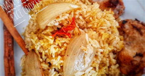 Resep Nasi Briyani Rice Cooker Beras Biasa Oleh Mutabikh Uwmi