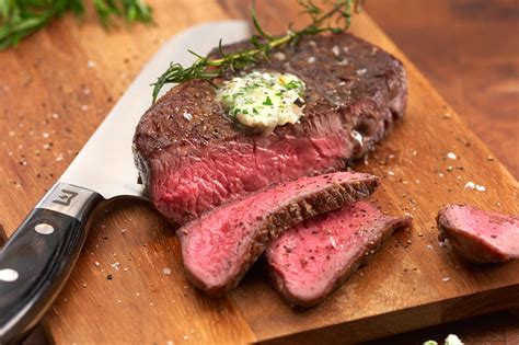 Pan Roasted Steak With Gorgonzola Shallot Butter Wolf Gourmet