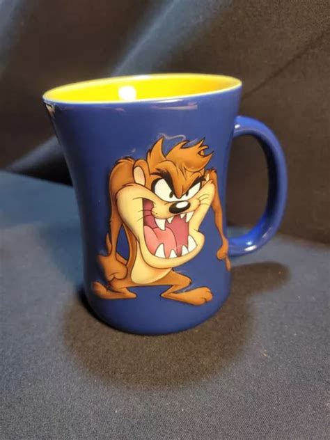 Vintage Russ Looney Tunes D Taz Tasmanian Coffee Tea Cup Mug Warner