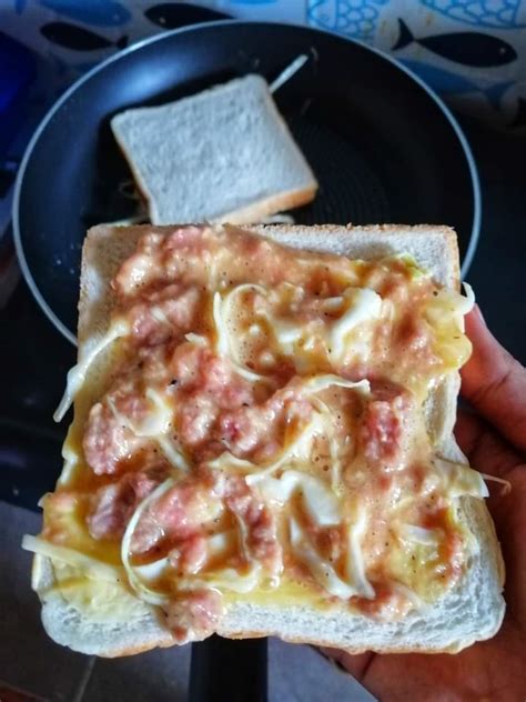 Resepi Roti John Simple Sangat Guna Roti Keping Je Sedap Tak Ingat Dunia