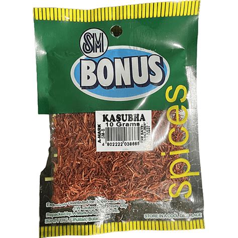 Sm Bonus Spices Kasubha G Shop Walter Mart