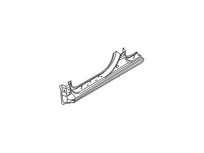 71322 A5D10 Genuine Hyundai Panel Side Sill Outrer RH