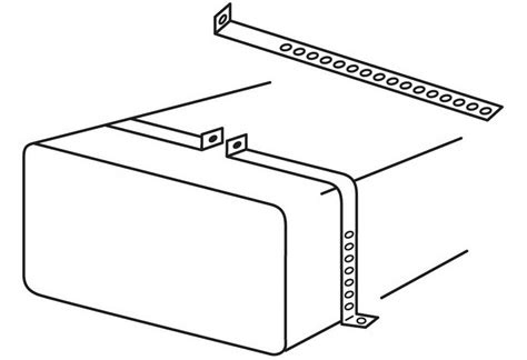 Fuel Tank Cradle Hold Down Kit