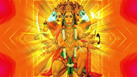 Panchmukhi Hanuman Wallpapers Top Free Panchmukhi Hanuman Backgrounds Wallpaperaccess