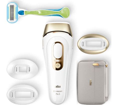 BRAUN Silk Expert Pro 5 PL5257 IPL Hair Removal System White Gold