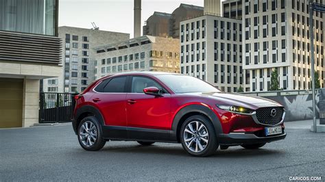 2020 Mazda Cx 30 Color Soul Red Crystal Front Three Quarter Caricos