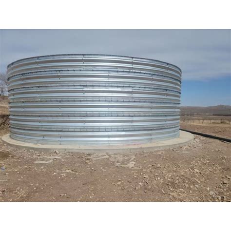 Agriculture Corrugated Steel Water Storage Tank Galvanized Zincalume