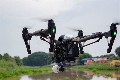 Professional Camera Drone Flying Stock Photo - Image of adorable ...