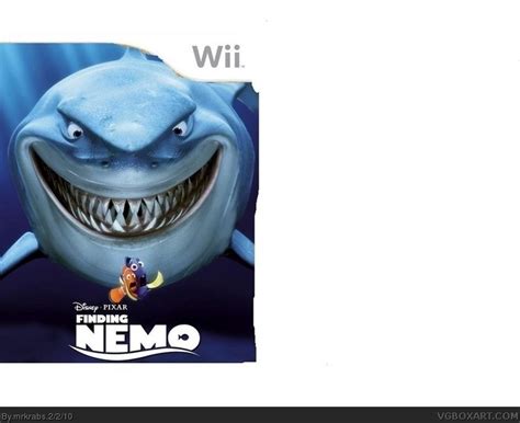 Finding Nemo Wii Box Art Cover By Mrkrabs