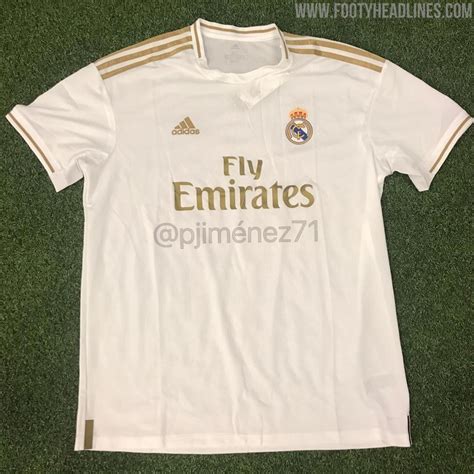 Here Is How The New Real Madrid 19 20 Home Kit Will Look On The Pitch