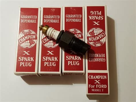 Original Spec Ford Model T Spark Plugs Champion X Abc Spares