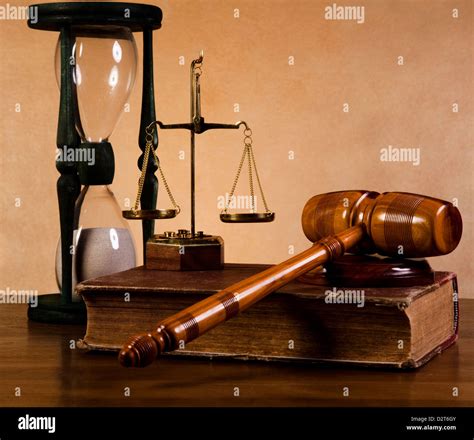 Justice Scale And Gavel Stock Photo Alamy