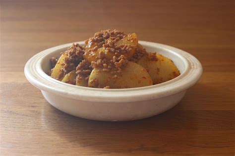 大根とひき肉の甘辛煮 ひよこ食堂