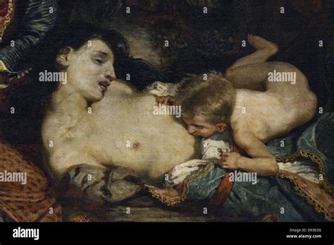 Eugene Delacroix Escena Des Masacres De Scio Fotos E Im Genes De Stock