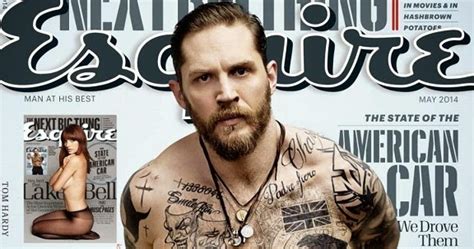 Mymy The No Feminist Blog Tom Hardy En Couverture Du Esquire