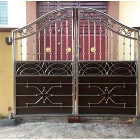 Hinged Modern Stainless Steel Designer Gate At Rs 550 Square Feet In