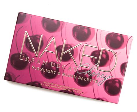 Urban Decay Naked Cherry Highlighter Blush Palette Review Swatches