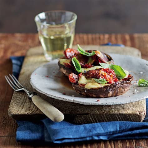 Mediterranean Stuffed Mushrooms Mykitchen